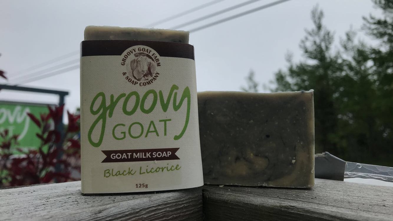Black Licorice Groovy Goat Farm & Soap Company Ingonish Nova Scotia